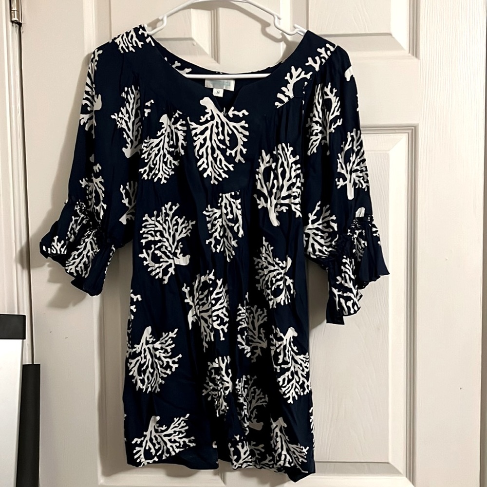 Escapada top navy medium
